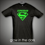 T-shirt SUPERDAD (GLOW in the dark)