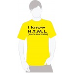 Unisex t-shirt HTML
