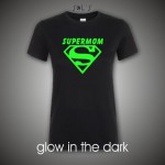 T-shirt SUPERMOM (GLOW in the dark)